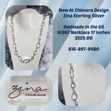 Handcrafted Sterling Necklace from Zina at Chimera Design