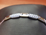 Estate Priced - 18kt Two Tone Bracelet 6.5 Inches Long