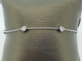 Allison Kaufman Natural Diamond Station Bracelet - with a BONUS