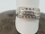 1.25 Natural Diamond 14kt White Gold Estate Ring