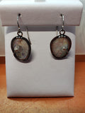 Ancient Glass Earrings in Sterling Silver