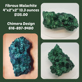 Fibrous Malachite From Africa