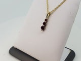 Ruby and Diamond Pendant - All Natural Gems